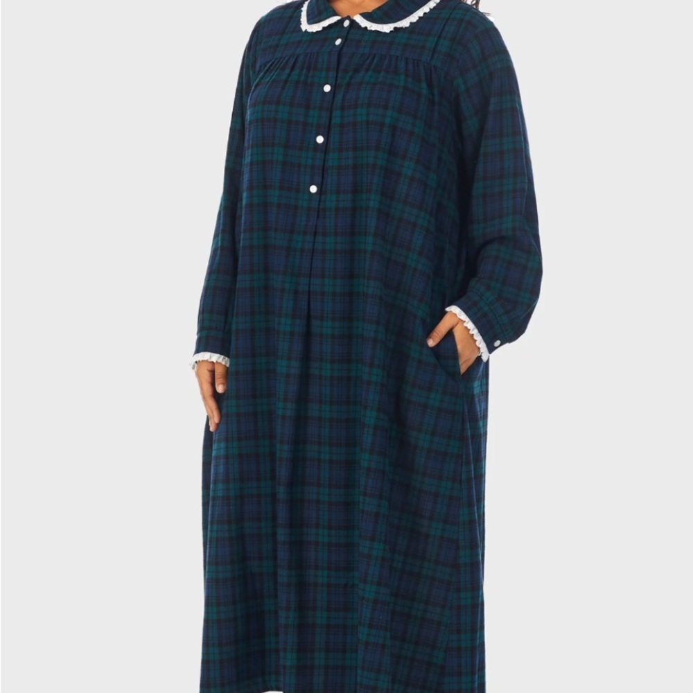 Lanz of Salzburg Classic Flannel Nightgown